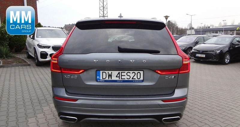 Volvo XC 60 cena 149850 przebieg: 147002, rok produkcji 2019 z Szczecinek małe 191